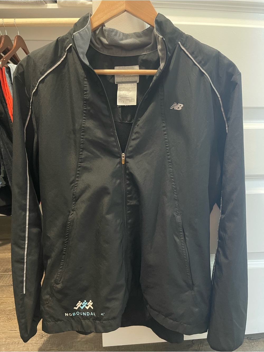 New Balance Women  Black Running Jacket